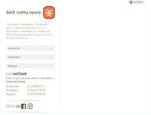 Tablet Screenshot of dutchcasting.com