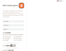 Tablet Screenshot of dutchcasting.nl